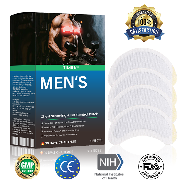 Timilk® Men’s Chest Slimming & Fat Control Patch