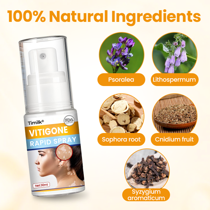 Timilk® VitiGone Rapid Spray — 2–3 Week Repigmentation with OTDS 😃