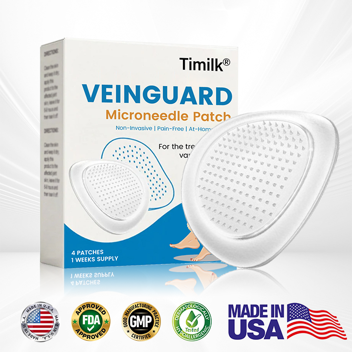 Timilk® VeinGuard Microneedle Patch 🔥 ( Advanced Circulation Support for Varicose & Spider Veins )