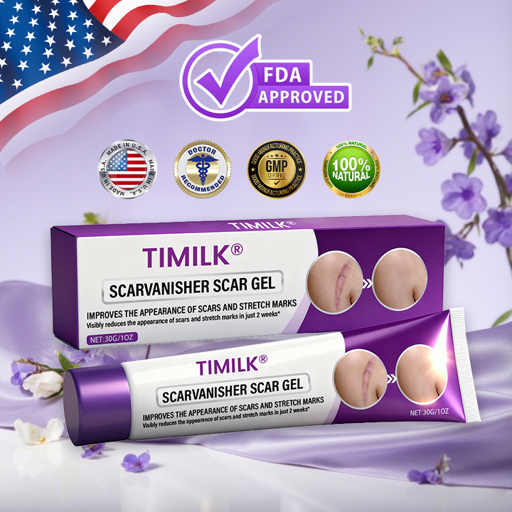 Timilk® ScarVanisher Scar Gel that Visibly Reduces Scars & Stretch Marks in 2 Weeks