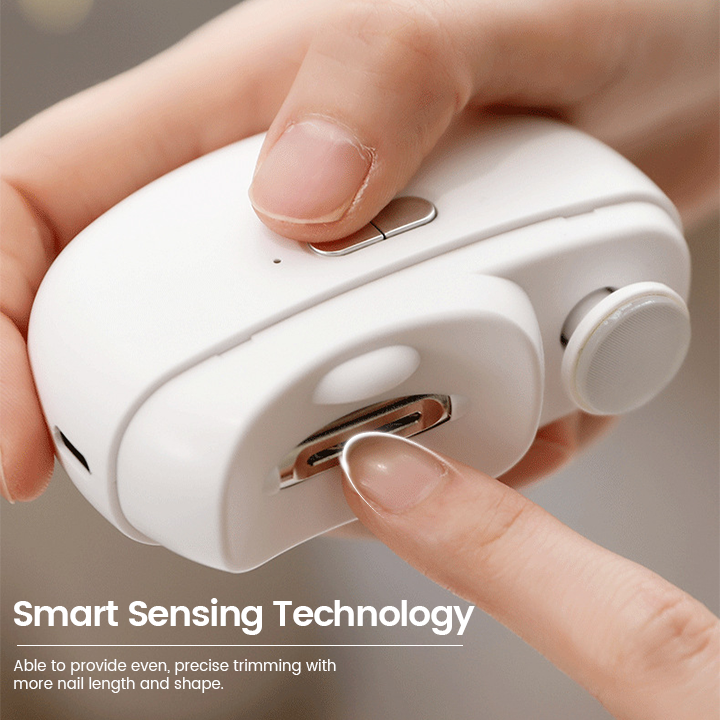 Bikenda® NailPro Electric Smart Nail Trimmer & Polisher ✨💅🔋 - Precision Trimming, Pain-Free Care, Perfect for the Whole Family 👨👩👧👦