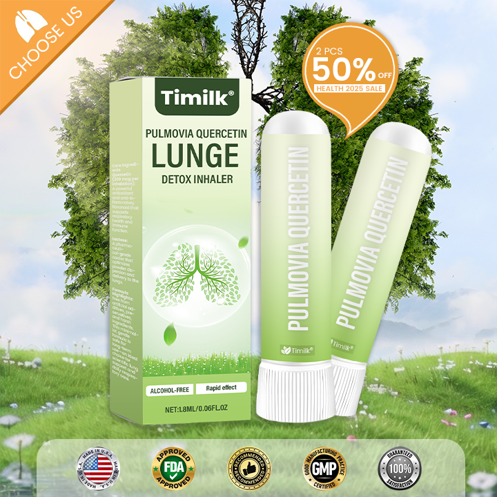 Timilk® Pulmovia Quercetin Lung Detox Inhaler