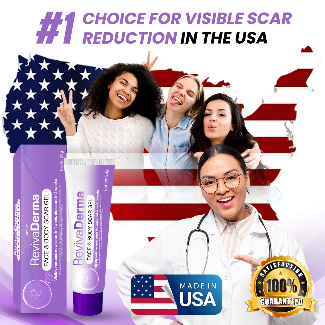 Timilk® RevivaDerma Face & Body Scar Gel