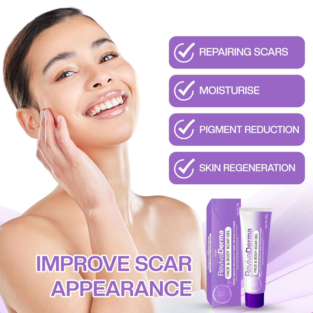 Timilk® RevivaDerma Face & Body Scar Gel