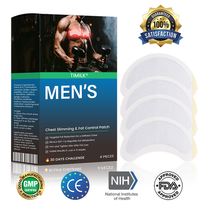 Timilk® Men’s Chest Slimming & Fat Control Patch