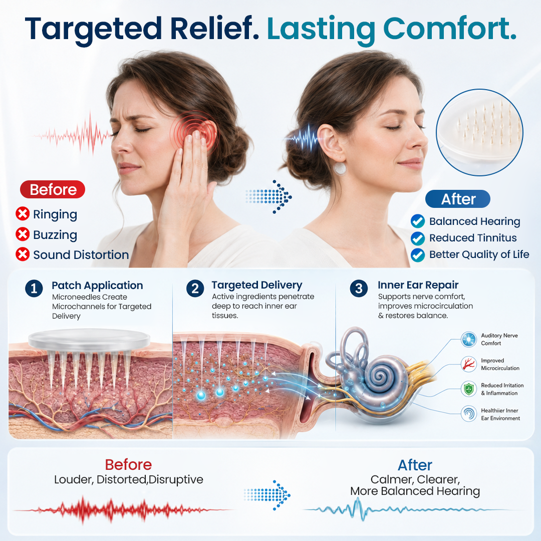 Timilk® AuriVive Ear & Hearing Repair Patches