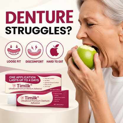 Timilk® UltraBond Premium Denture Adhesive