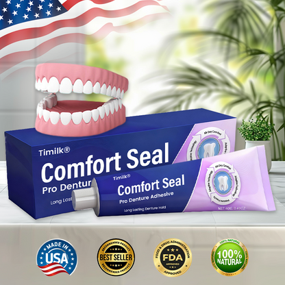 Timilk® Comfort Seal Pro Denture Adhesive🦷