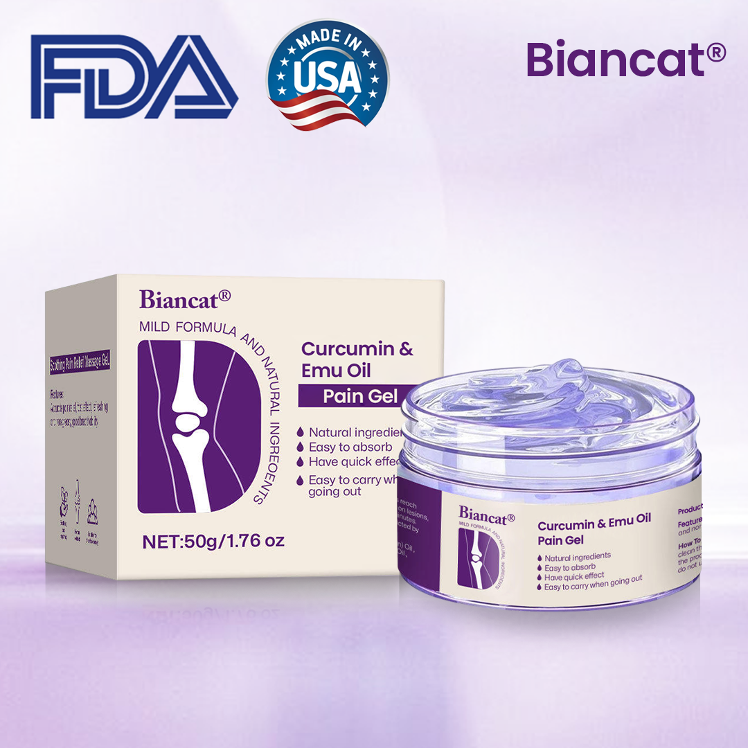 Biancat® Curcumin & Emu Oil Pain Gel