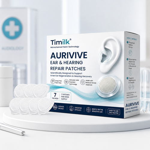 Timilk® AuriVive Ear & Hearing Repair Patches
