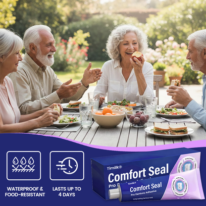 Timilk® Comfort Seal Pro Denture Adhesive🦷