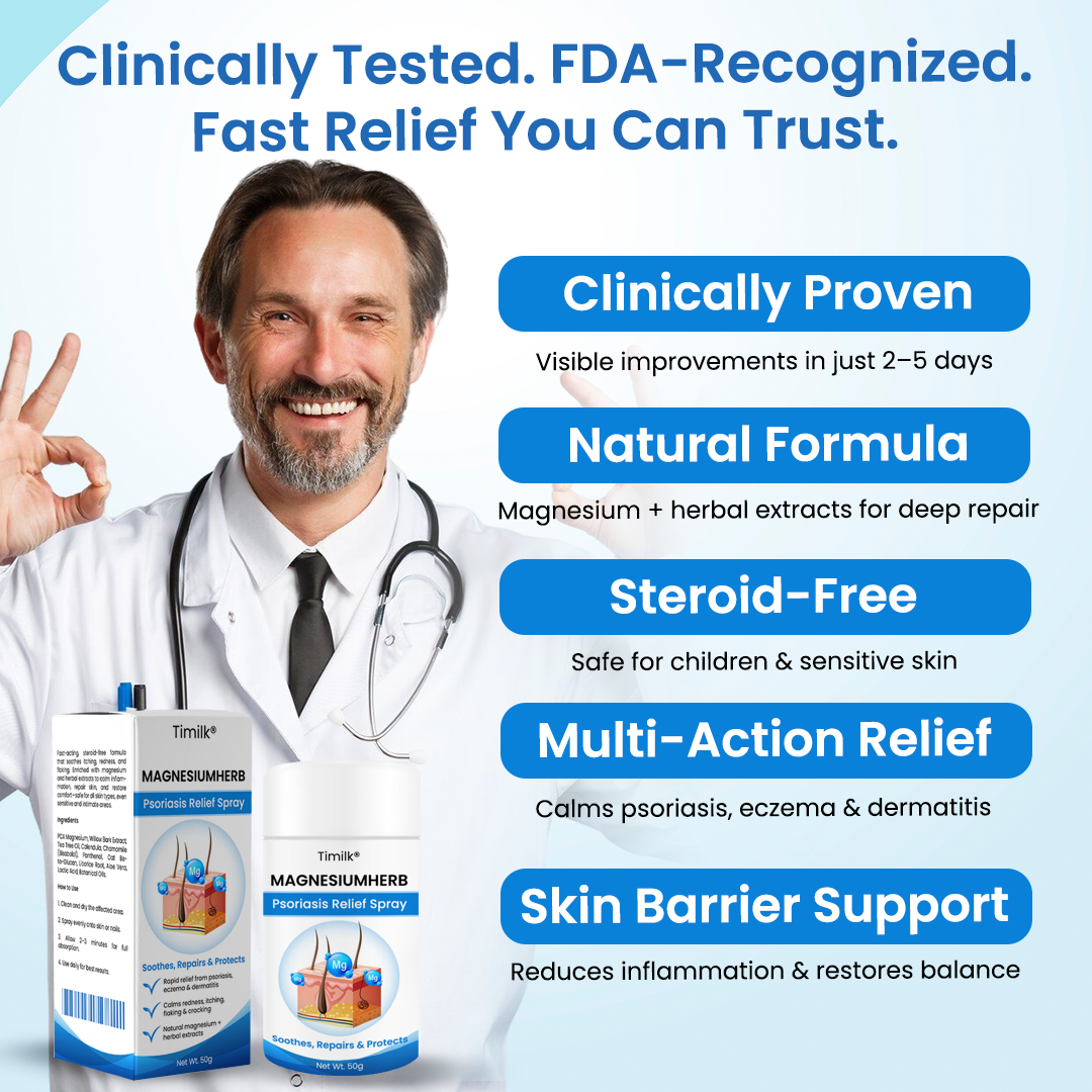 Timilk® MagnesiumHerb Psoriasis Relief Cream