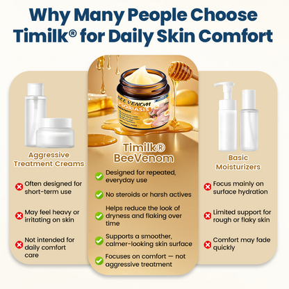 Timilk® BeeVenom Psoriasis Treatment Cream 🔥