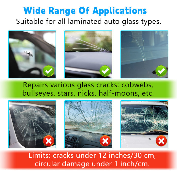 Auto Glass Nano Repair Fluid