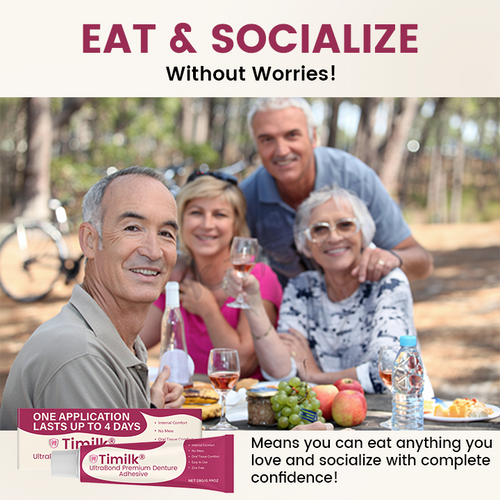 Timilk® UltraBond Premium Denture Adhesive