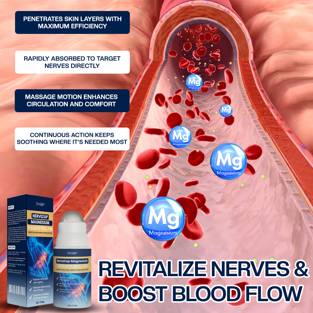 Timilk® NerveZap Magnesium Therapy Roll On