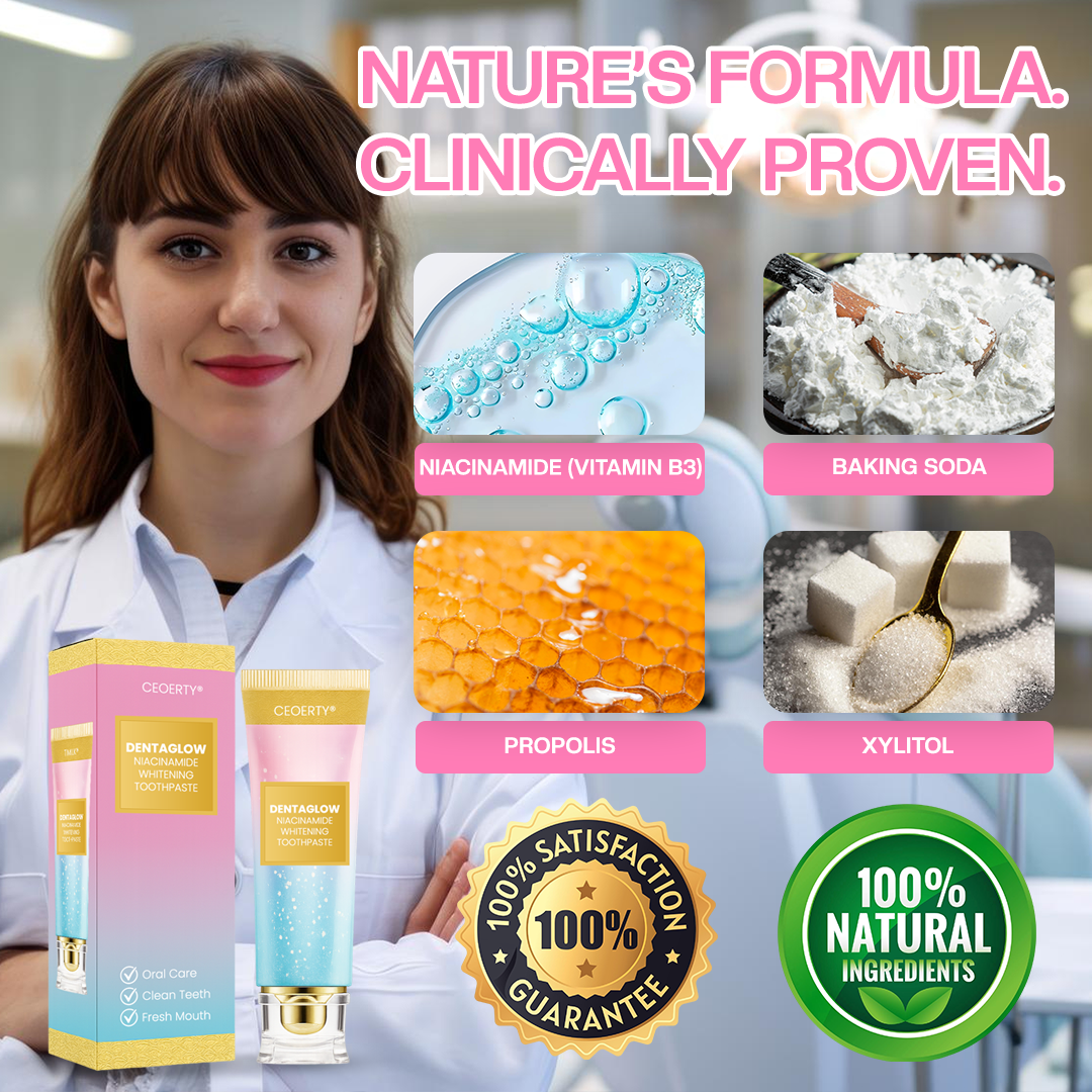 Ceoerty® DentaGlow Niacinamide Whitening Toothpaste