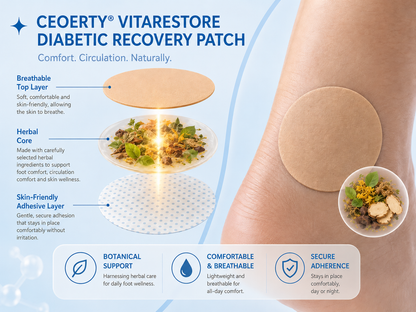 Ceoerty® VitaRestore Diabetic Recovery Patch