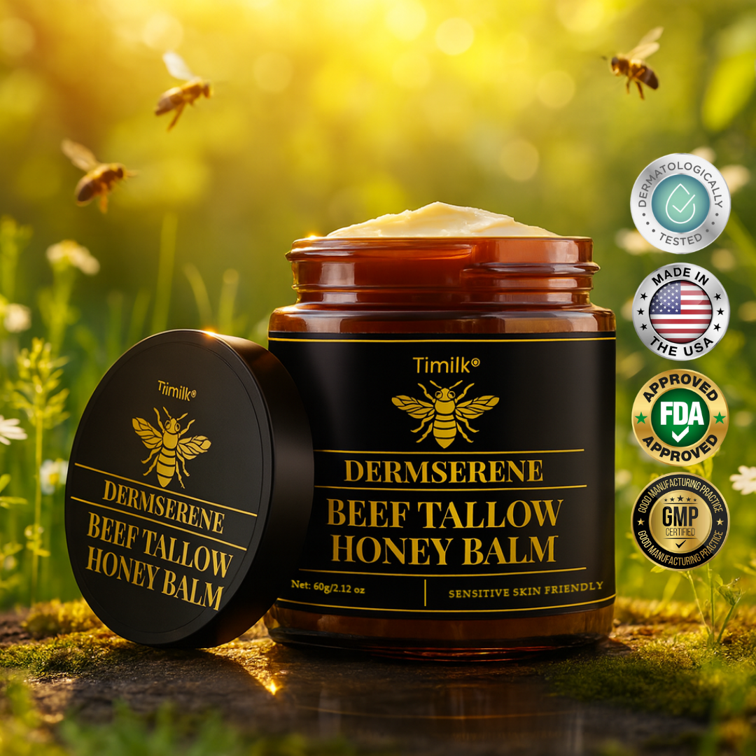 Timilk® DermSerene Beef Tallow Honey Balm