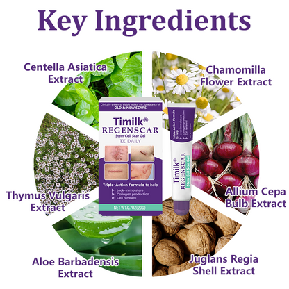 Timilk® ReGenScar Stem Cell Scar Gel