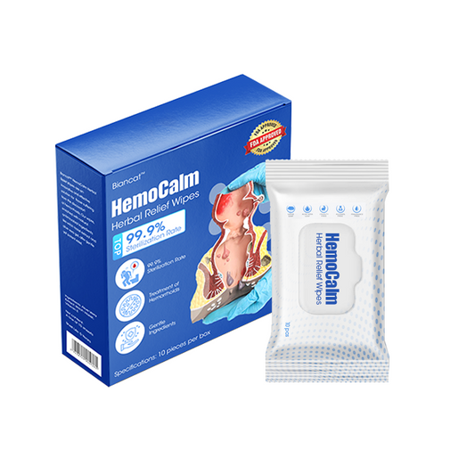 Biancat® HemoCalm Herbal Relief Wipes