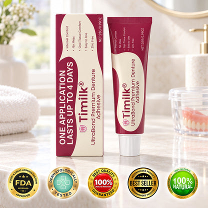 Timilk® UltraBond Premium Denture Adhesive